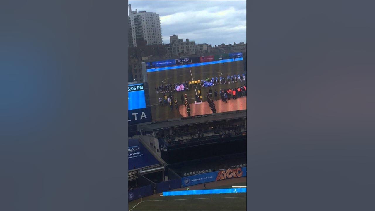 NYCFC Historic Home Opener YouTube