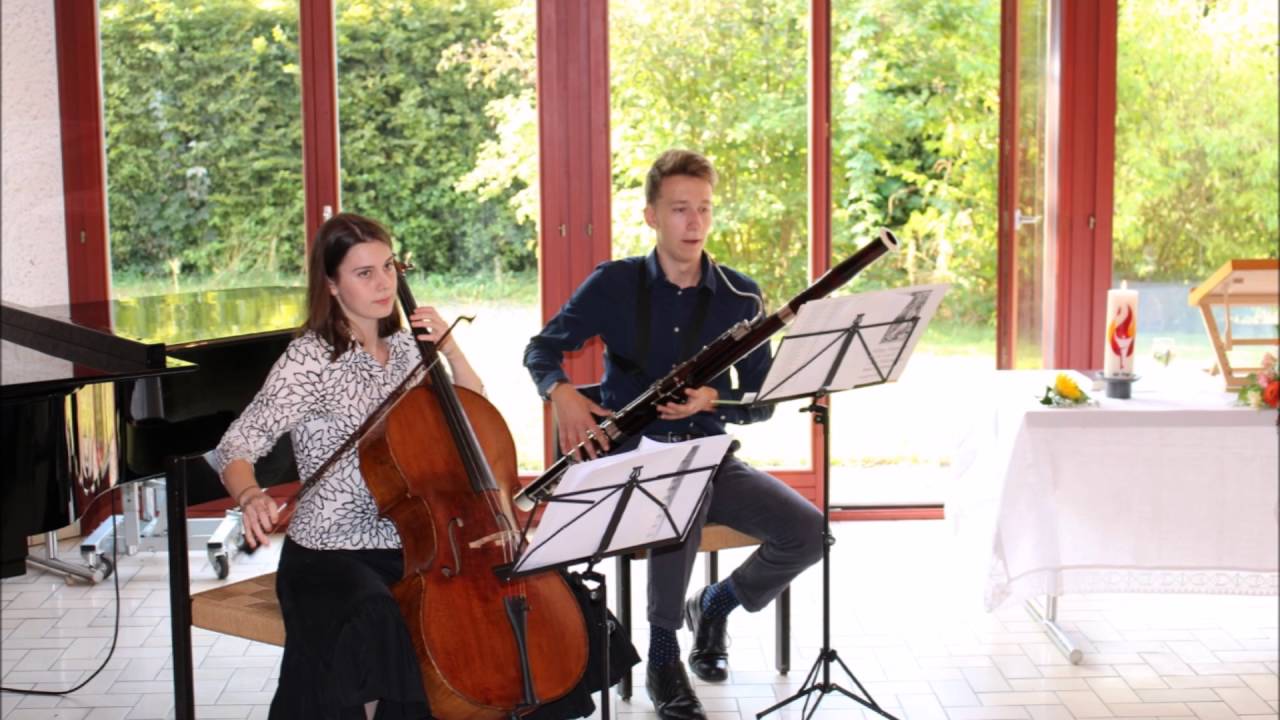 Little Duet for Bassoon and Cello in C minor (1874) YouTube