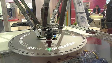 KEB motion control with delta robot