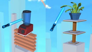 Almost Cut! Slicing gameplay! very satisfying and relaxing ASMR games! screenshot 3