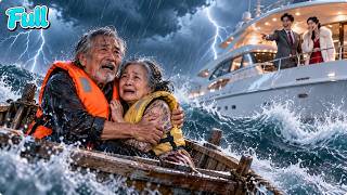 Son Left Me to Die at Sea! Adopted Son Saved Me—I Gave Him My Billions. Too Late to Beg!