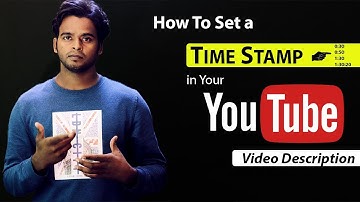 How to add Timestamp link in your YouTube video description|Don