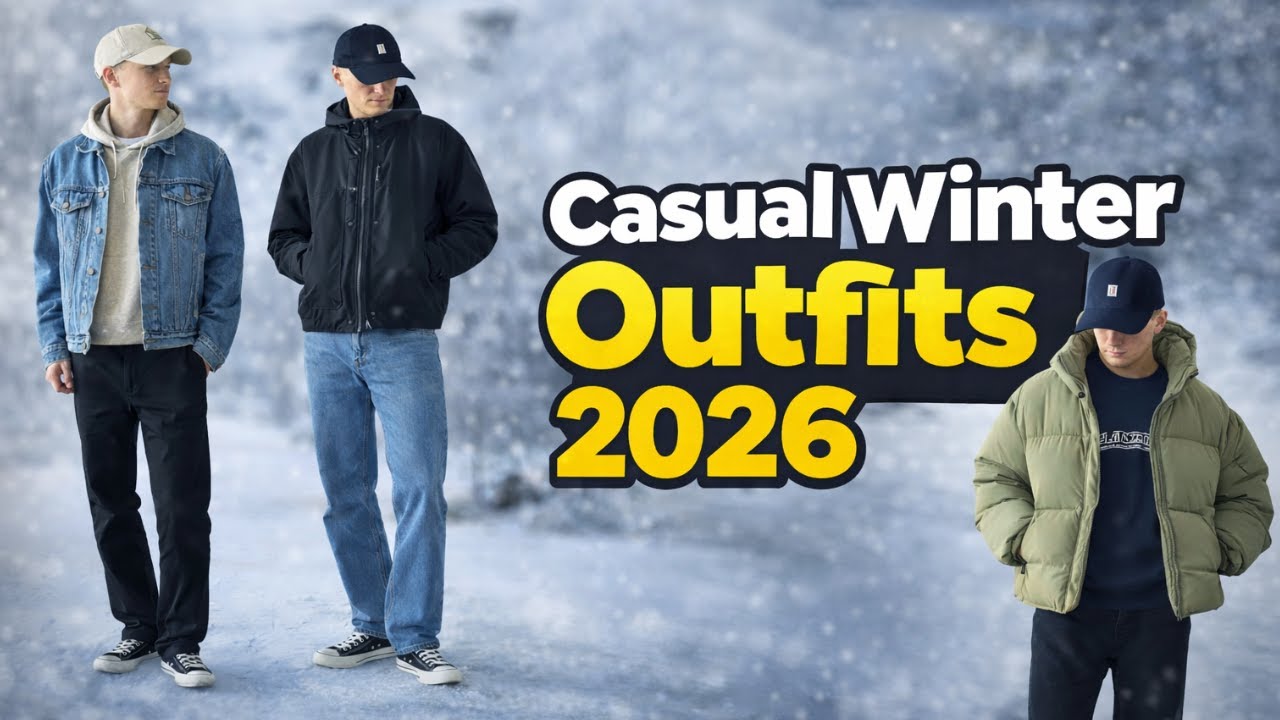 Everyday Casual Winter Style for Men | 2026