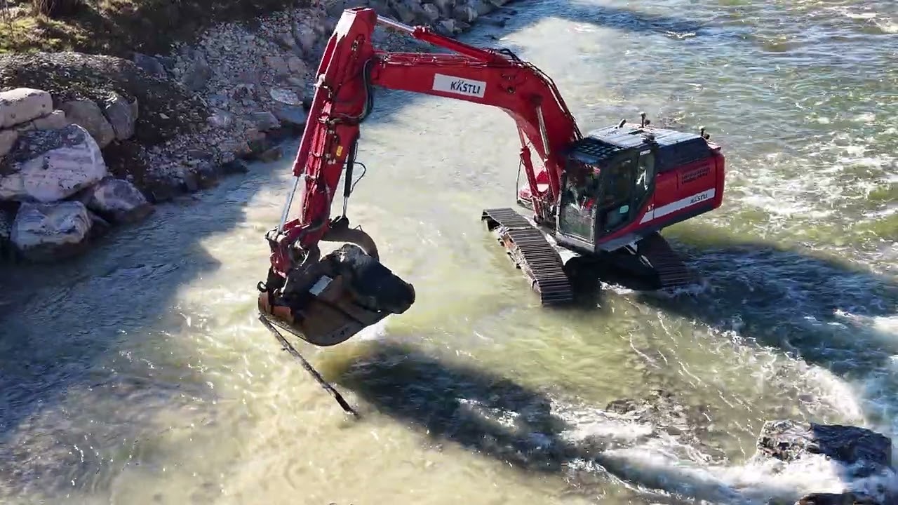 2026-02-24 Wasserbau Sense. Rückbau BKW Stromleitung