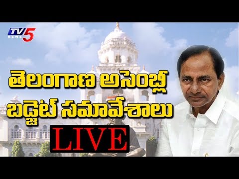 tv5 youtube telugu Telangana Assembly LIVE | Telangana Assembly Budget Session 2019-20 LIVE | TV5 News