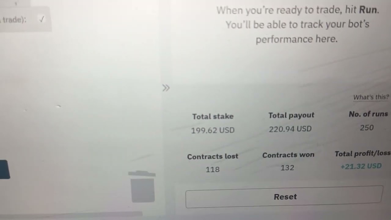 Tested our Deriv Odd/Even bot on real account