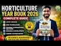 📘 Horticulture Year Book 2026 | Complete Review | Latest Horticulture Updates | JRF, SRF, NET & ARS
