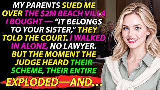 My Parents Sued Me Over My $2M Beach Villa—‘It Should Go To Your Sister,’ They Said. So I…