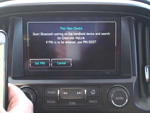 How To: Pair an iPhone to 2015 Chevy Colorado Indianapolis IN - YouTube