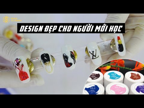 Video Design mẫu nail đẹp đơn giản cho người mới bắt đầu |... - youtube