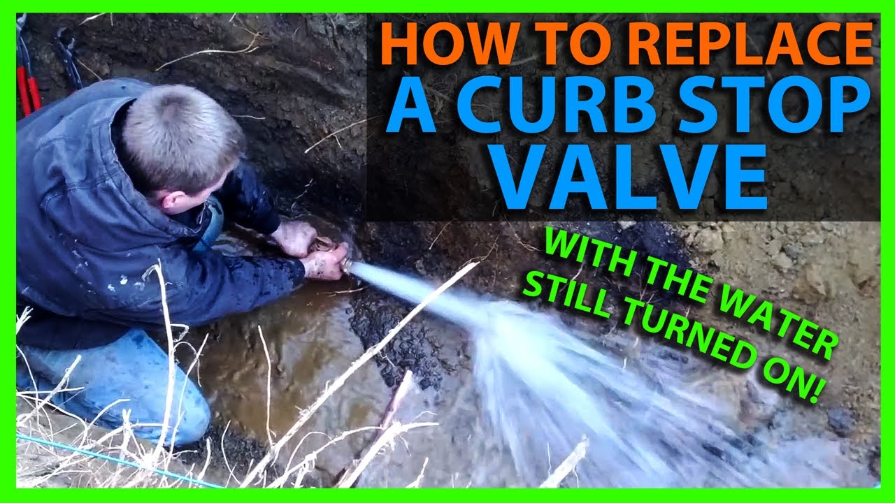 How to Change a Curb Stop Valve Live - YouTube