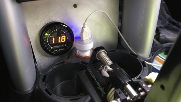 innovate MTX-L Plus λ gauge installed in R53 mini