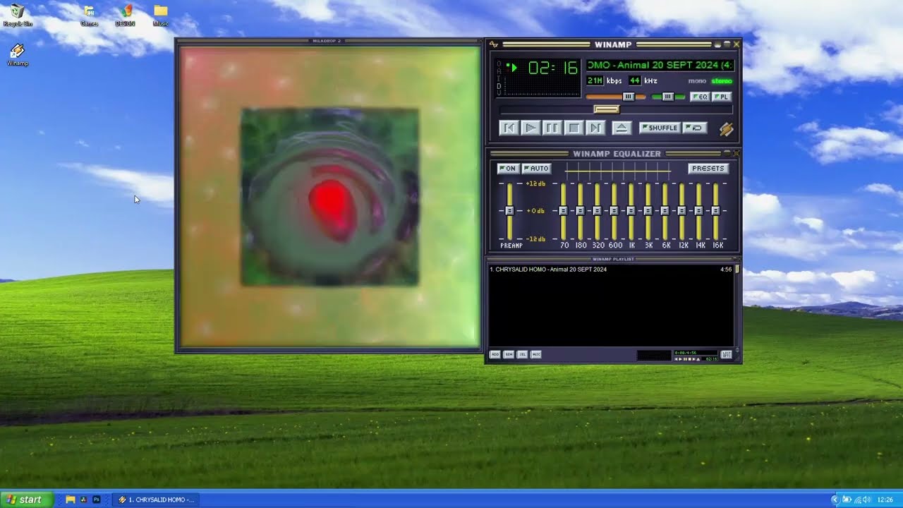Chrysalid Homo - Animal (Y2K Time Machine Visualiser)