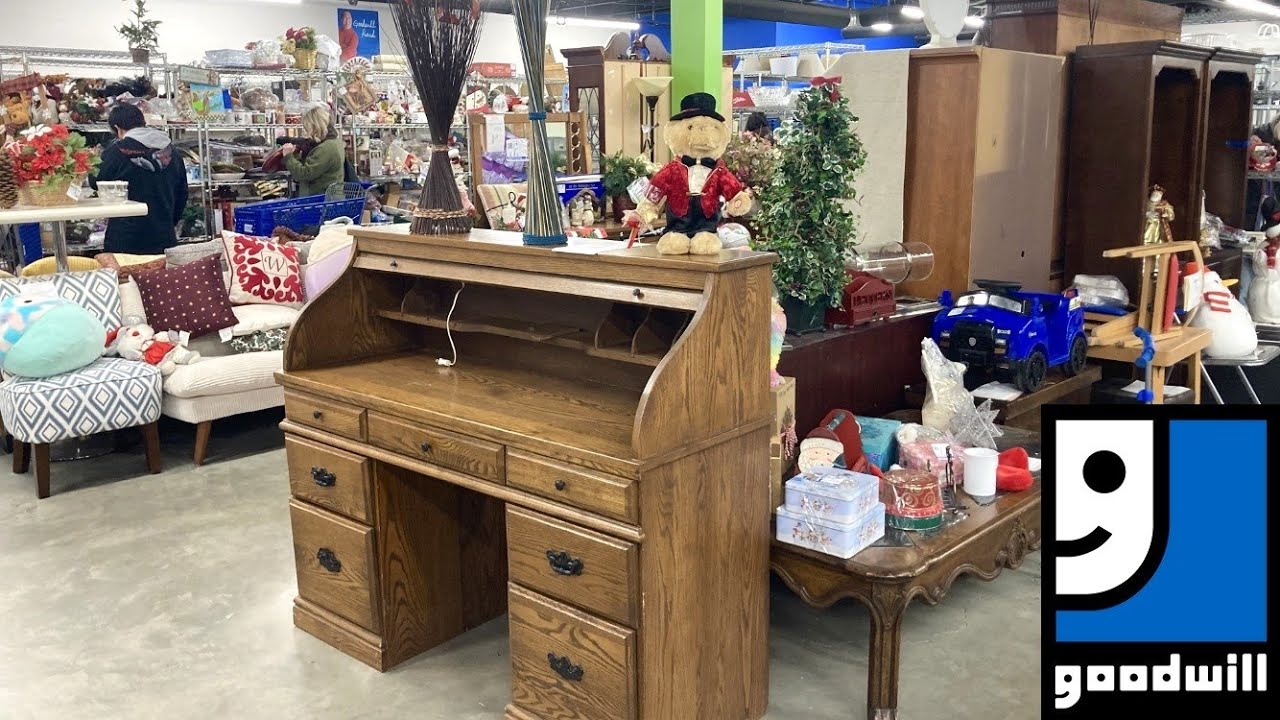 GOODWILL (3 DIFFERENT STORES) SHOP WITH ME SOFAS FURNITURE KITCHENWARE SHOPPING STORE WALK THROUGH