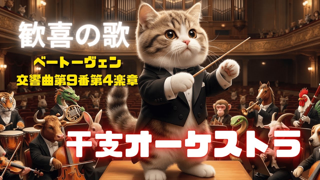 【年末の祭典】干支が奏でる歓喜の歌/ベートーヴェン第九
