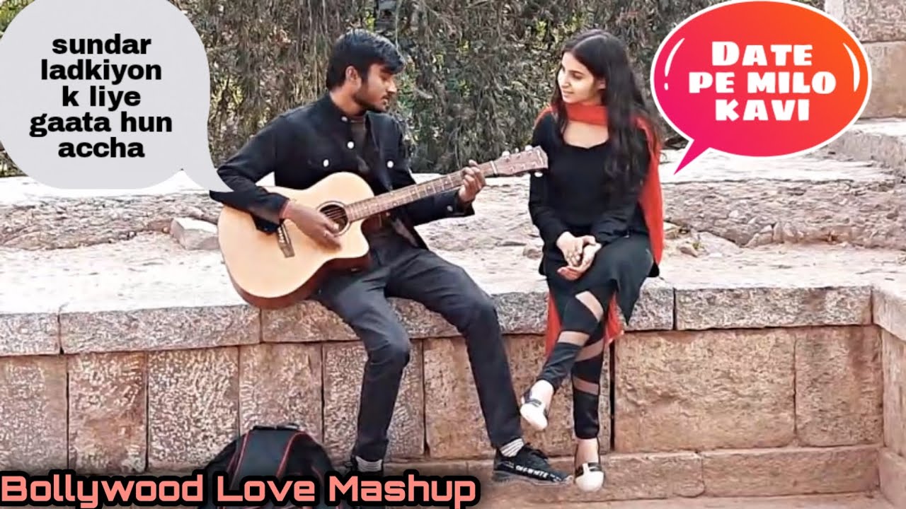 Picking Up Hot Delhi Girl for a Date🙈😜: Randomly Singing Valentine Mashup-Nevermind