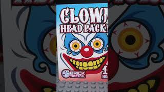 CLOWN HEADPACK FROM BRICK TACTICAL #lego #scaryclown #clown #legominifigures
