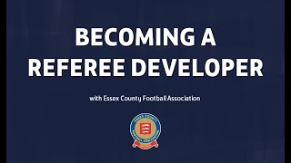 Majority Referee CPD - Becoming a Referee Developer