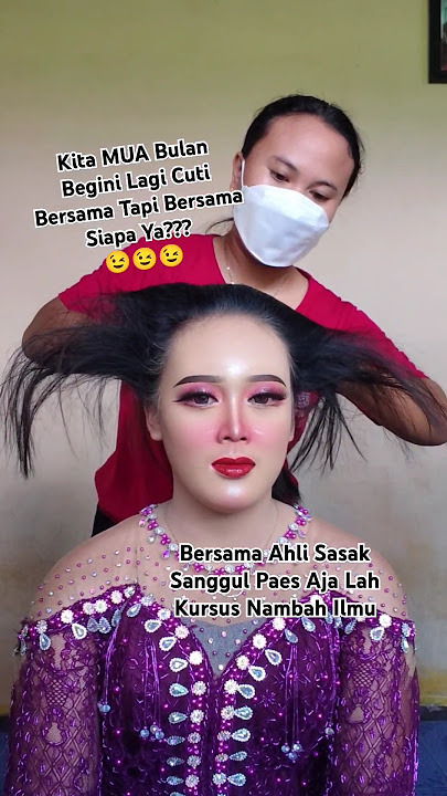 Sasak Sanggul Pas Adat Jawa