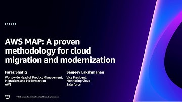 AWS re:Invent 2023 - AWS MAP: A proven methodology for cloud migration and modernization (ENT220)