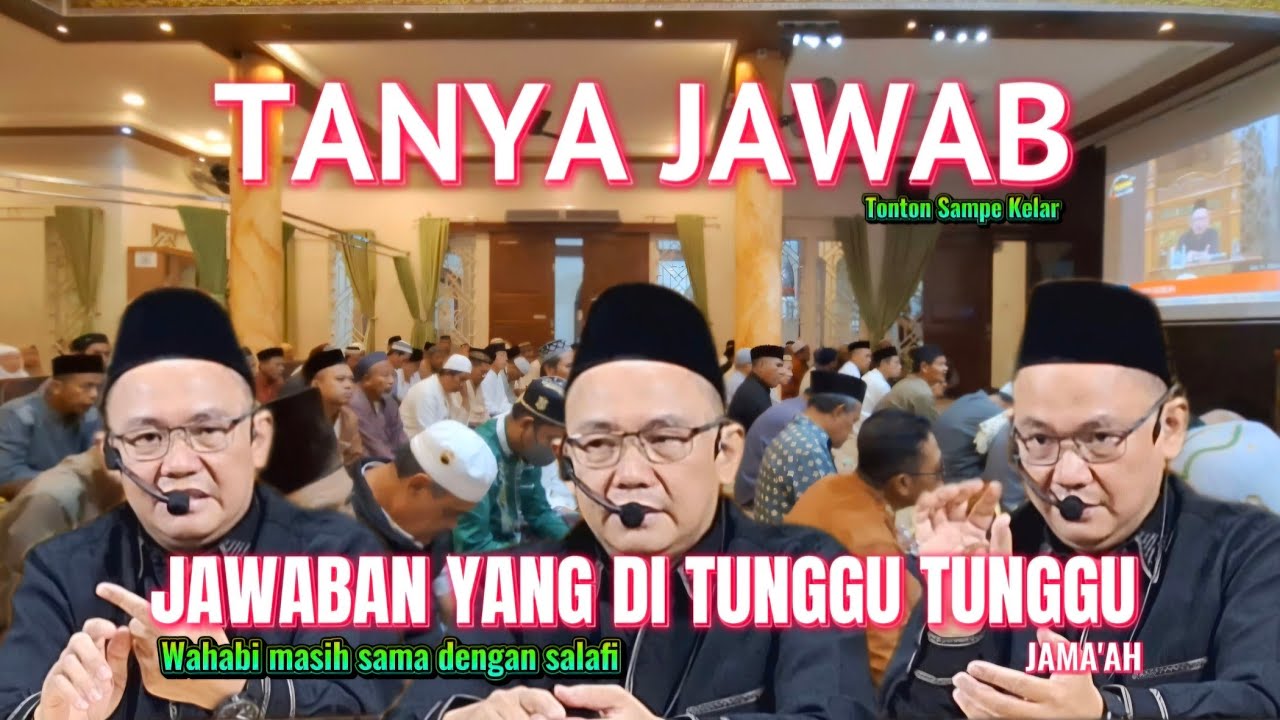 Tanya Jawab!!! JAWABAN YANG DI TUNGGU TUNGGU JAMA'AH || Kh Zaiddan Fikri S.Ma