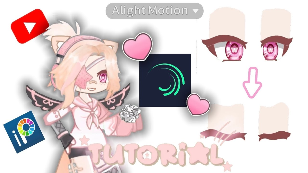 Tutorial gacha eye edit~. gacha göz tutorial Edit~ 💫🤍🩶🖤 