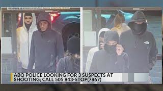 Albuquerque police ask public for help identifying shooting suspects