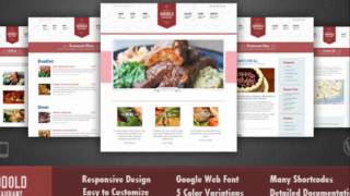 Goodold Restaurant - Responsive WordPress Theme + Download