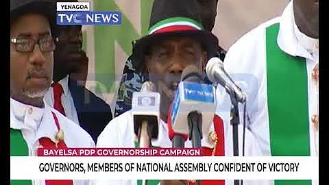 Bayelsa 2019: PDP Governors, members of National Assembly confident of victory