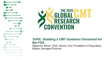 ToPIC: Building a CMT Guidance Document for the FDA