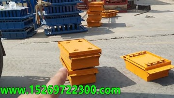 load brick plant into container, concrete block making machine with pallets delivery to Kenya #trade