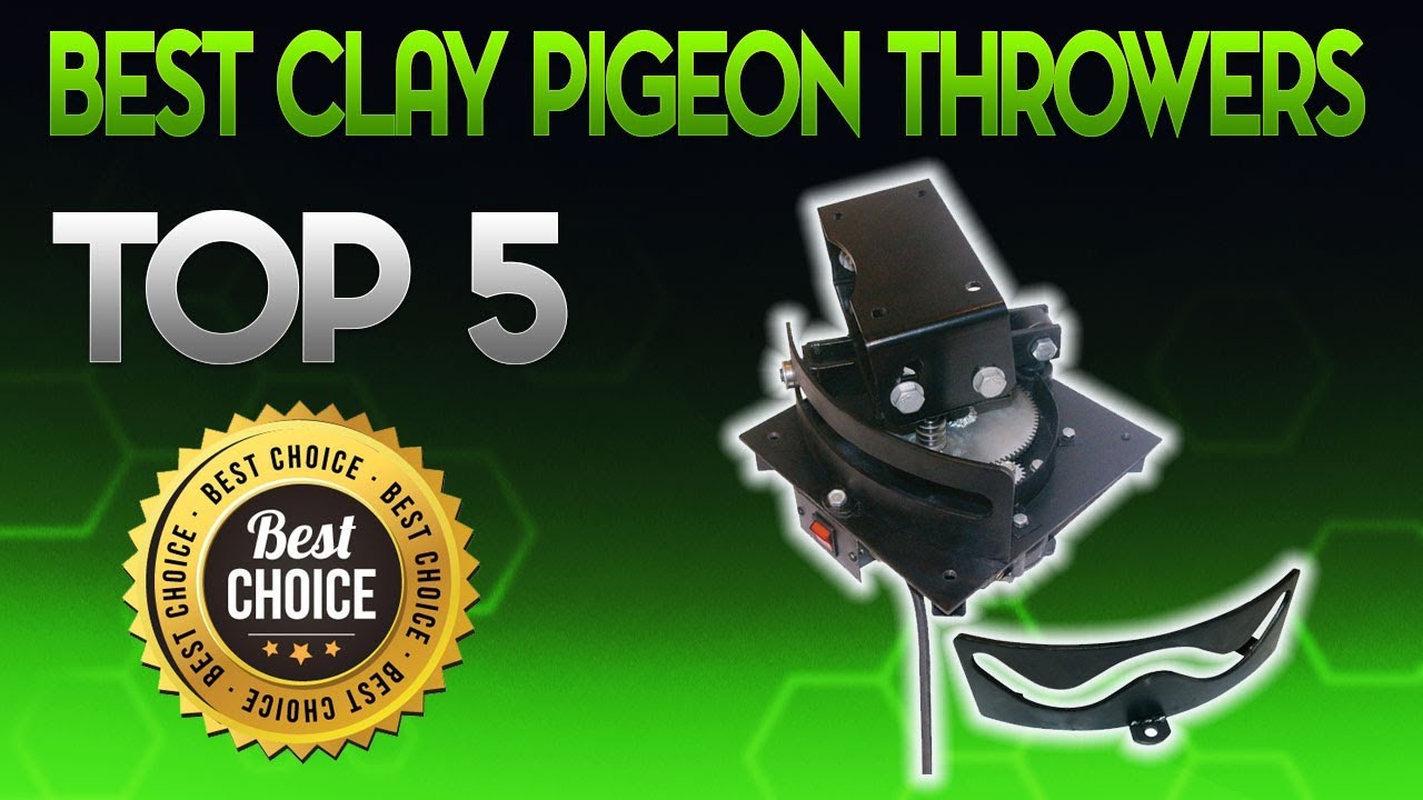 Best Clay Pigeon Throwers 2019 Clay Pigeon Thrower Review YouTube