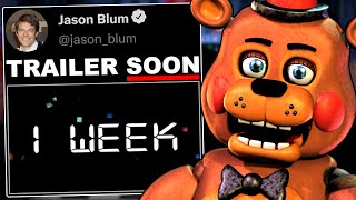 FNaF 2 Movie TRAILER Releases NEXT WEEK?!