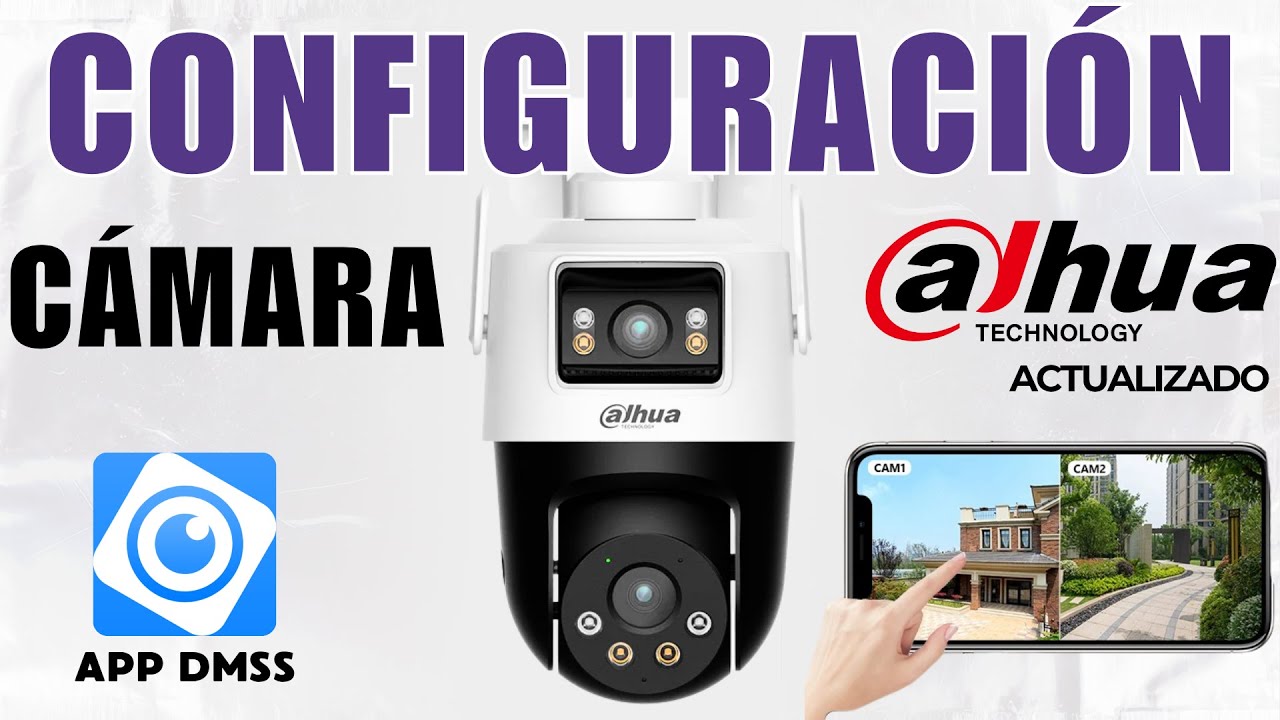 ¿Cómo configurar mi cámara DAHUA? 🤔 APP DMSS