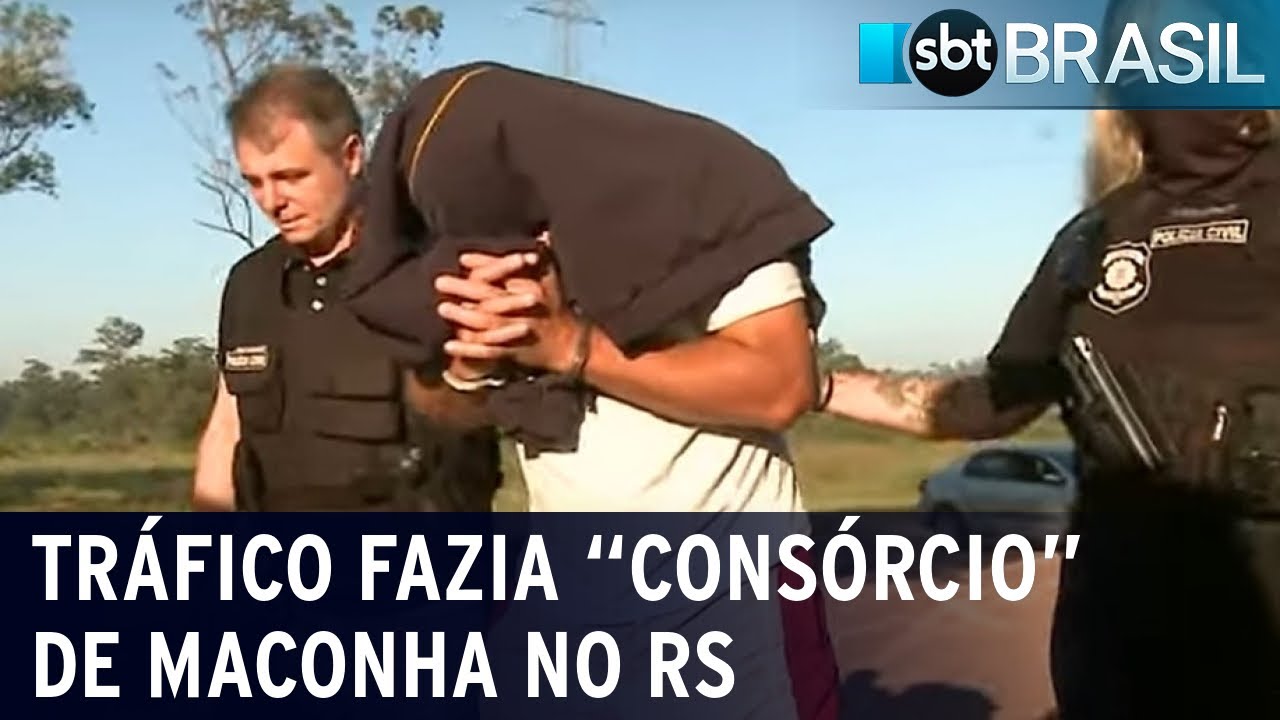 Traficantes faziam "consórcio" de maconha no Rio Grande do Sul | SBT Brasil (12/12/22)