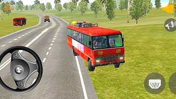 ꧁༺Indian Sleeping Bus Simulator Game New Map Videos || bus simulator 18༻꧂