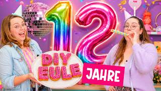 12 Jahre DIY Eule XXL Special mit Quiz & Laura! 🥳🪩🧵