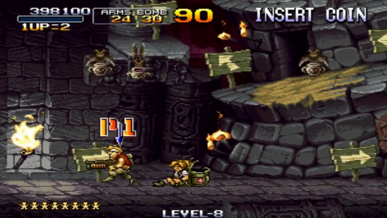 [HD] Metal Slug 2 Mission 2 1998 SNK Mame Retro Arcade Games