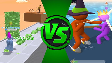 Money Run 3D 🆚Giant Rush Games New Levels Walkthrough (Android-ios)