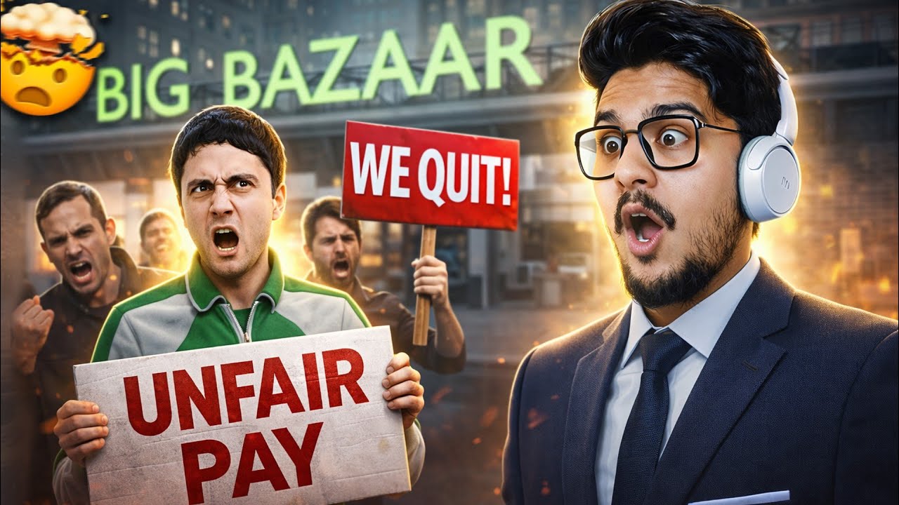 MY SUPERMARKET WORKERS STARTED PROTEST AGAINST ME IN MY BIG BAZAAR 😱😱 #4