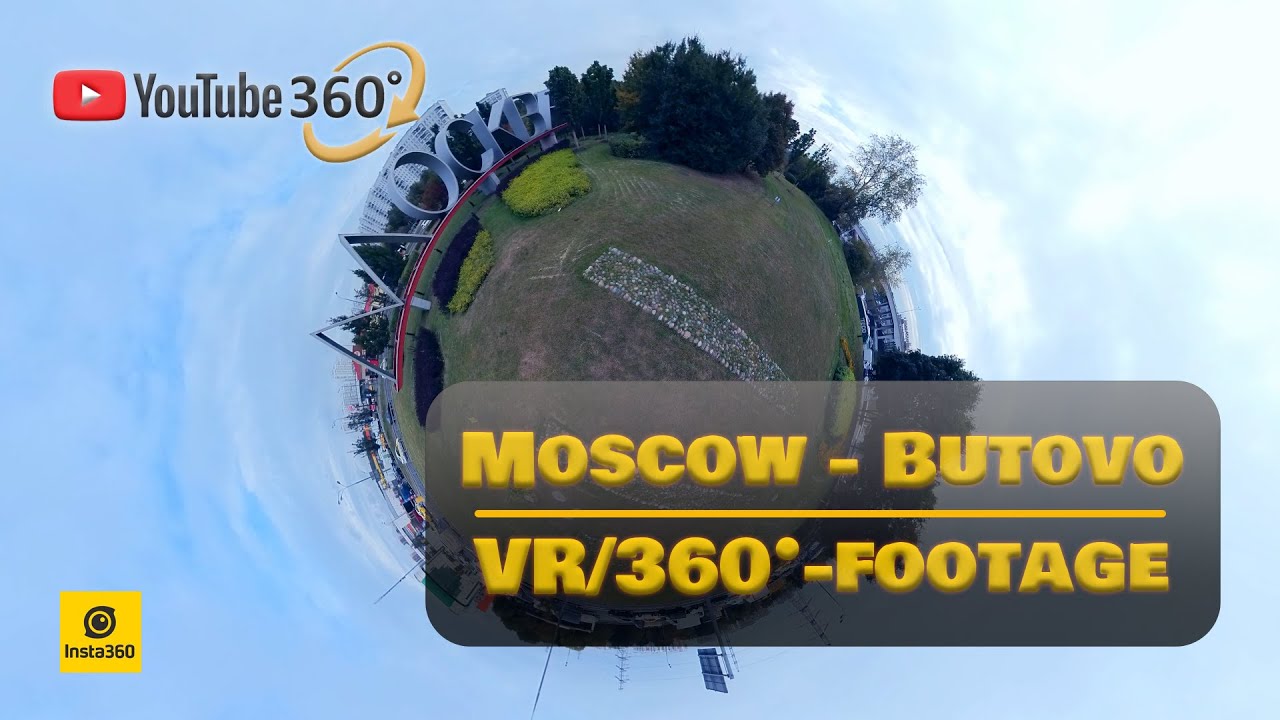 Moscow Live360: Moscow. Butovo. Vkusno and Tochka. | VR-footage  @LookAroundBLOG  |  @insta360