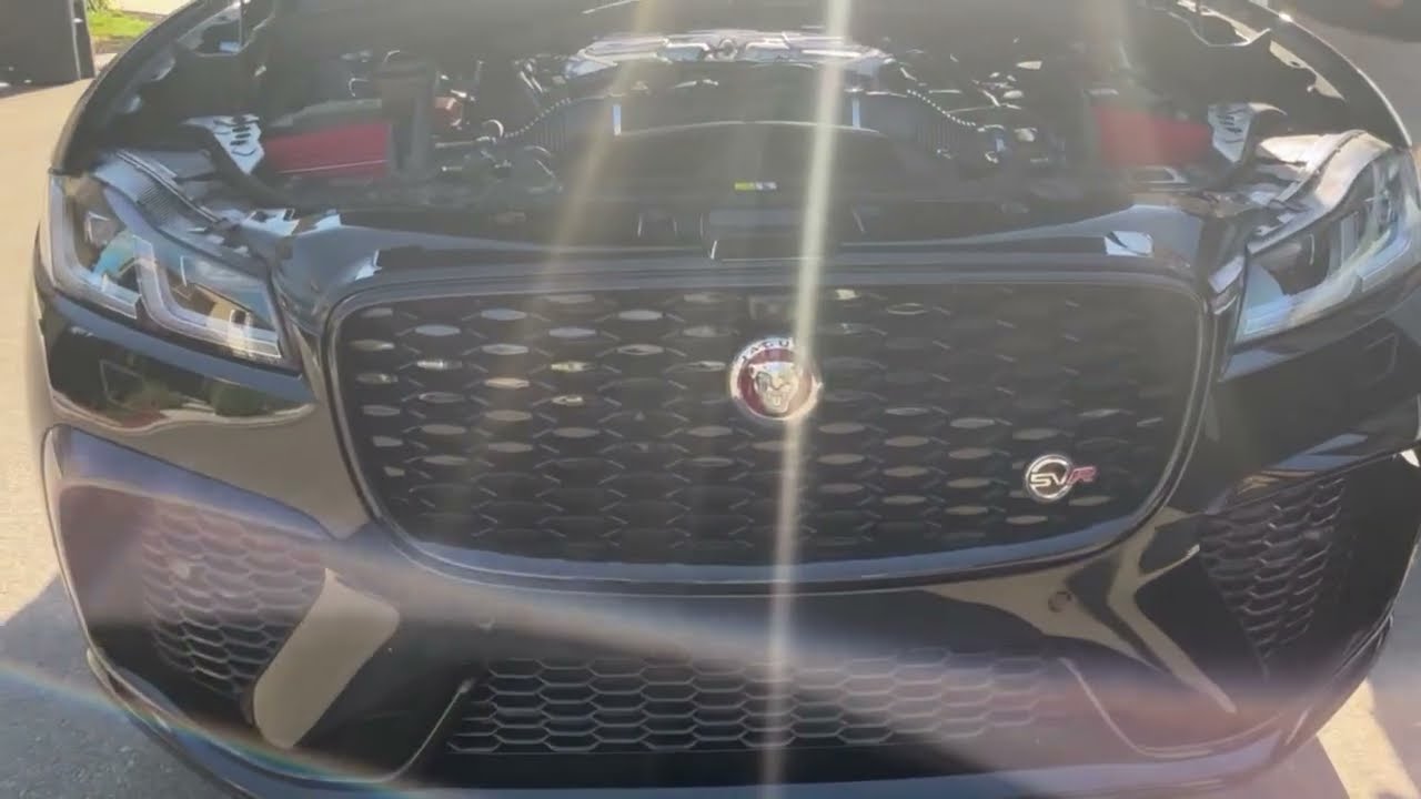 2023 Jaguar F-Pace SVR Supercharger whine