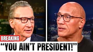 Bill Maher DESTROYS The Rock For Thinking He Can Be President On Live TV