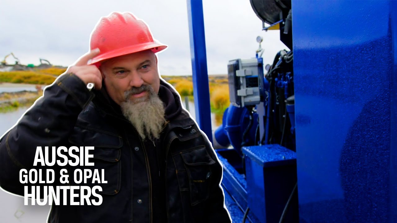 Hoffman Crew Have A New Water-Pump To Help Speed Up Their Operation | Hoffman Family Gold