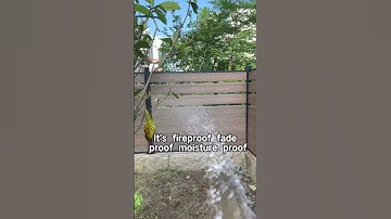 DIY-Friendly & Storm-Proof? Meet WPC Fencing #wpcfence #compositedecking #construction #diy #wpc