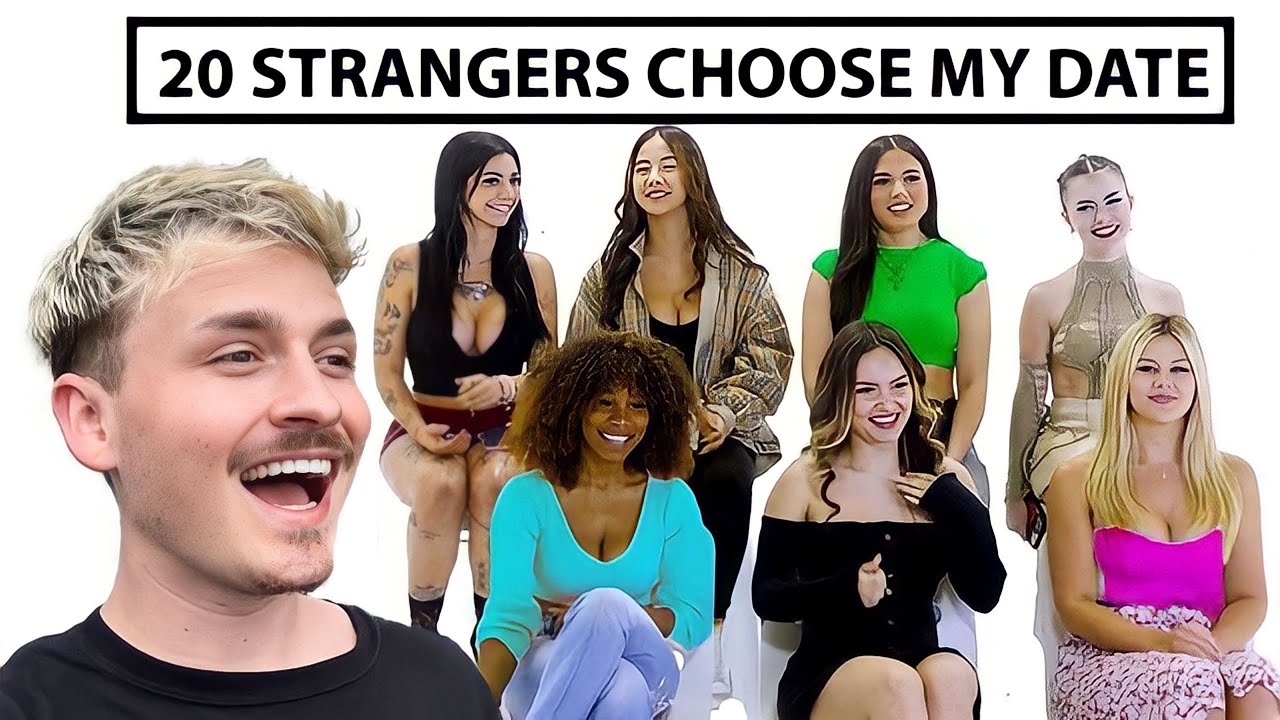 Reacting To Myself In 20 Strangers Decide His Perfect Match