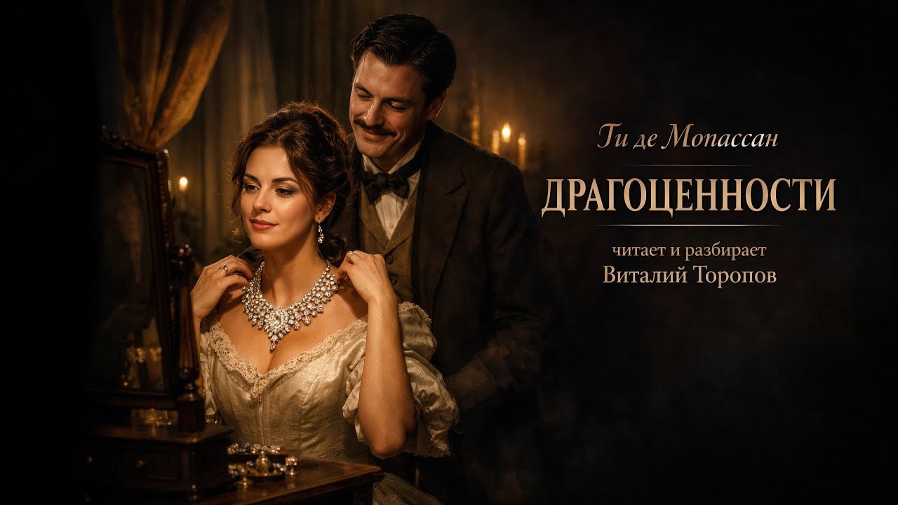 Ги де Мопассан. Драгоценности. Читает и разбирает Виталий Торопов