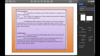 Automation Testing Framework vs Object Oriented Programming(OOP's) concept
