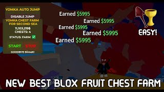 NEW BEST CHEST FARM SCRIPT |🐲 BLOX FRUITS 🔥| THIRD SEA