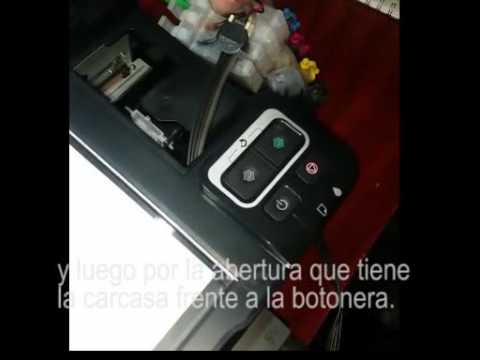 Instructivo sistema imprek tx135 con cartuchos altos - YouTube
